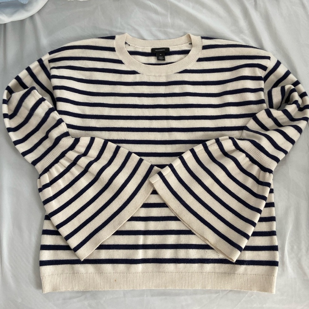 Halogen Bell Sleeve Sweater